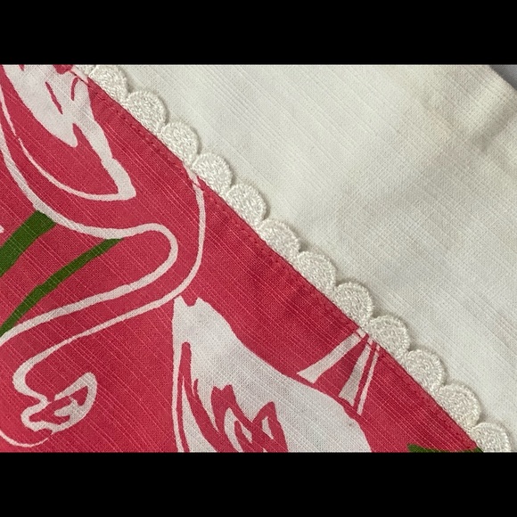 Gymboree Coral Flamingo Shift Dress Size 4 - Picture 2 of 12